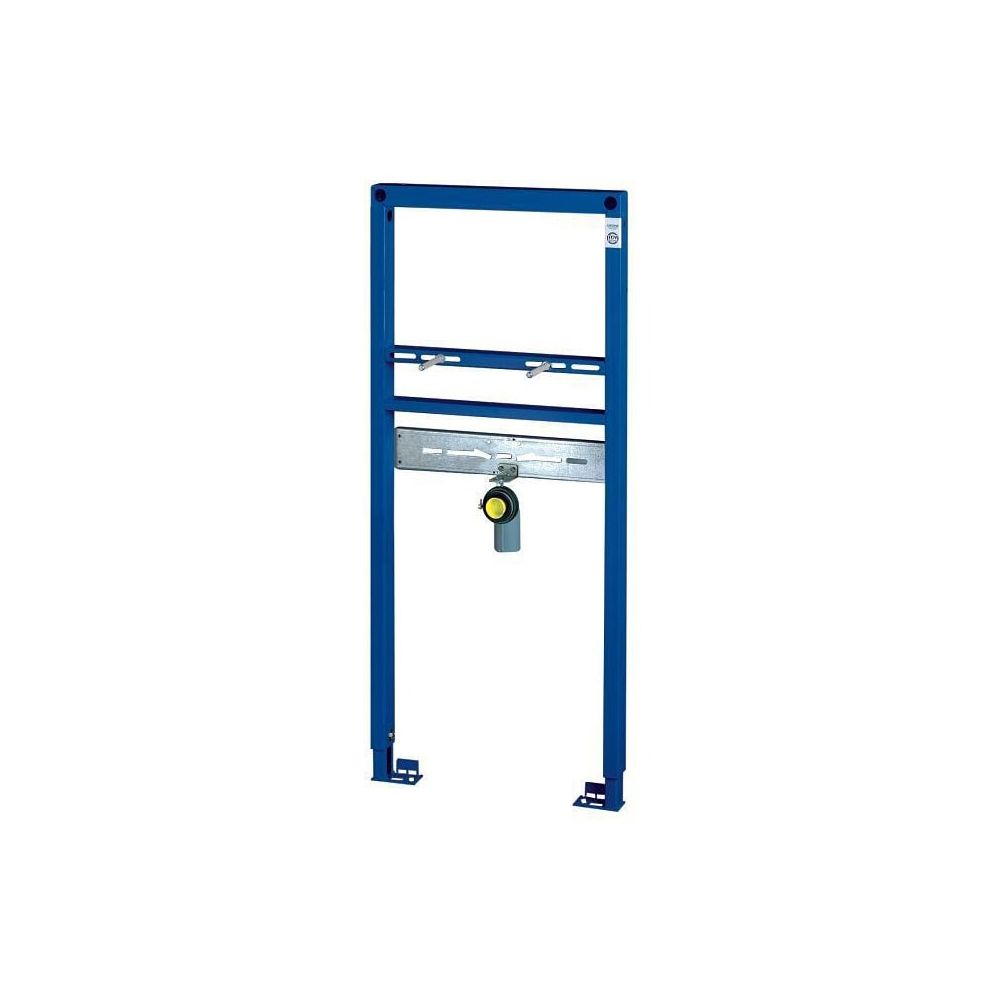 Élément de lavabo Grohe Rapid SL, hauteur 1,13 m, pour robinetterie à trou unique, montage sur paroi avant ou mur porteur, coude d’évacuation HT