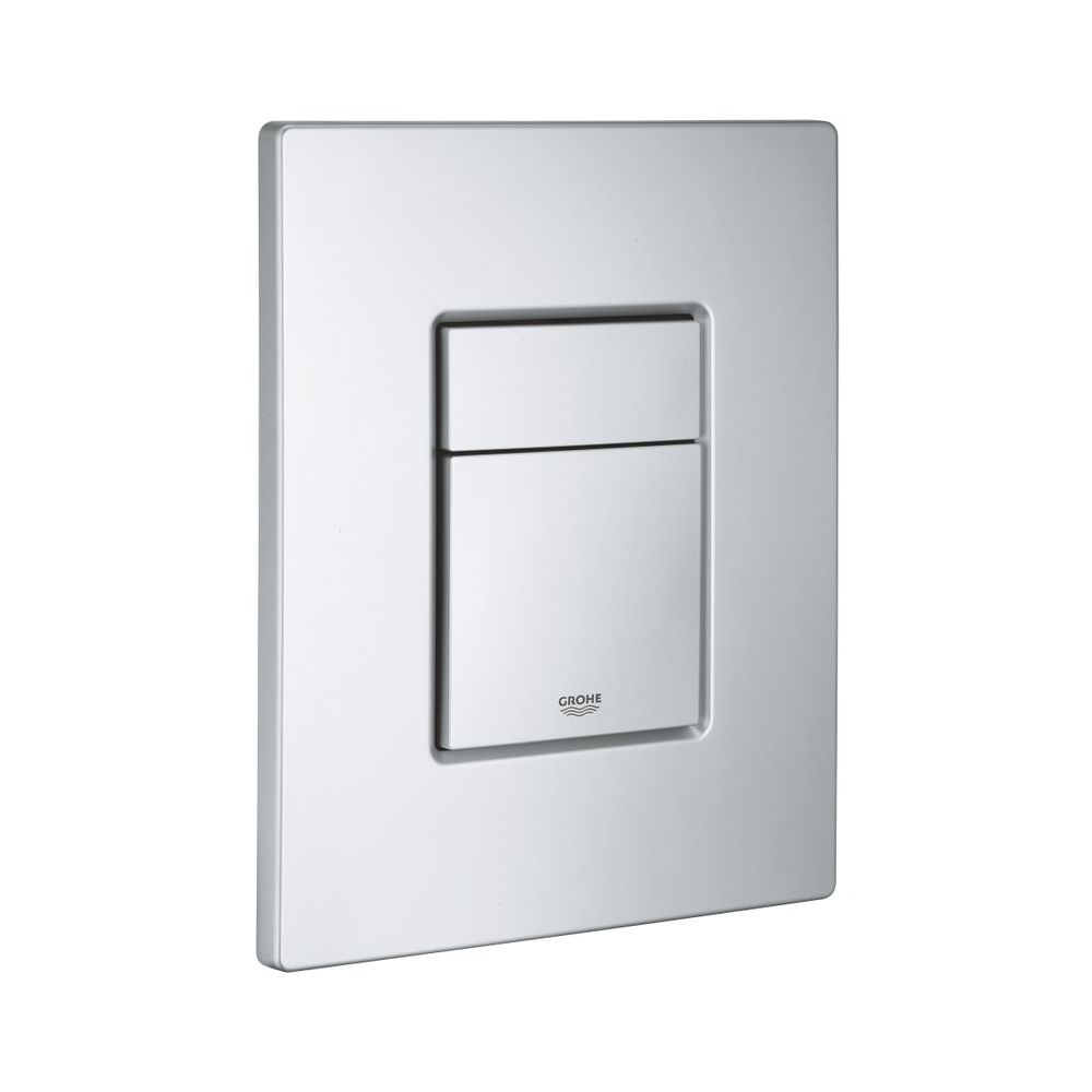 Plaque de recouvrement GROHE Titanium avec bouton-poussoir, 42371BR0