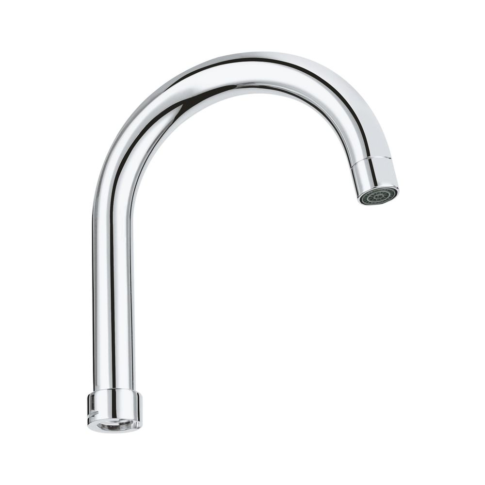 Grohe Bec verseur, longueur 150 mm, bec orientable avec mousseur, débit 13,5-15,0 l/min à 3 bar, chromé, 13267000