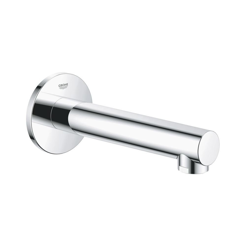 Sortie de baignoire Grohe Concetto montage mural chromé, référence 13280001