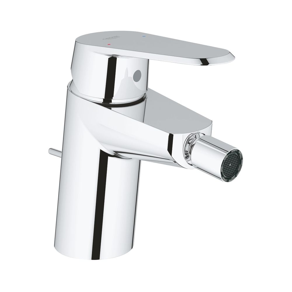 Robinetterie de bidet Grohe Eurodisc Cosmopolitan à une commande, montage 1 trou, garniture de tige 1 1/4", chromé, 33244002