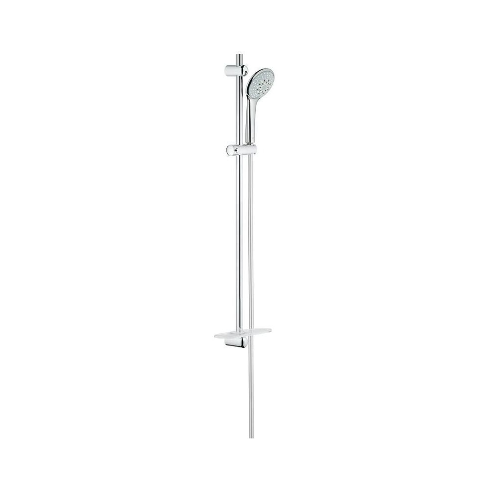 Set de barre de douche Grohe Euphoria Champagne 110, barre de douche 900 mm, avec porte-savon, 3 modes de jet, chromé, 27227001