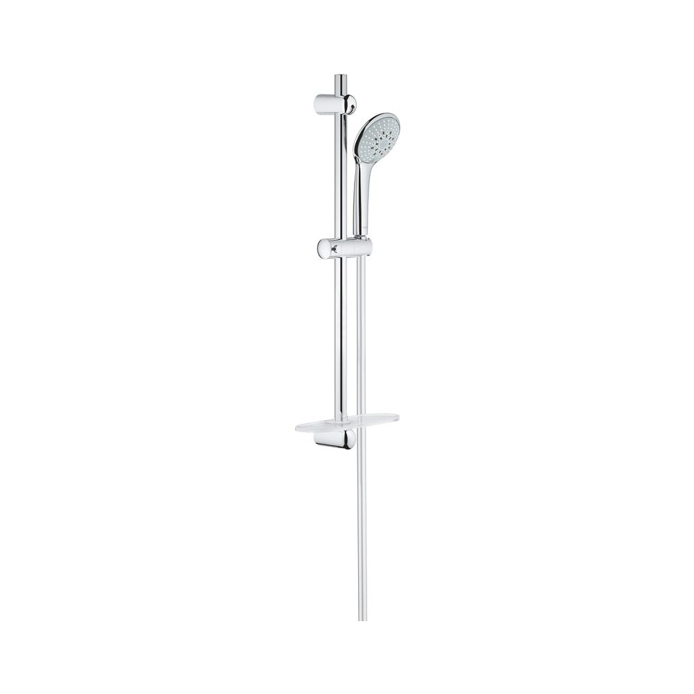 Grohe Euphoria Champagne 110 Set de colonne de douche, barre de douche 600 mm, avec porte-savon, 3 modes de jet, chromé, 27232001
