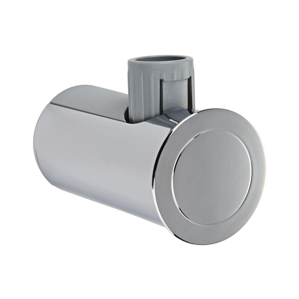Support de barre de douche pour barres de douche Ø 22 mm, en plastique, montage mural, avec kit de fixation, chromé, 48092000 GROHE