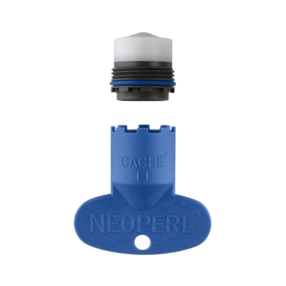 Grohe Mousseur avec 2 inserts différents, classes de débit A et D, 13,5 l/min et 34,8-37,8 l/min à 3 bar, 46765000