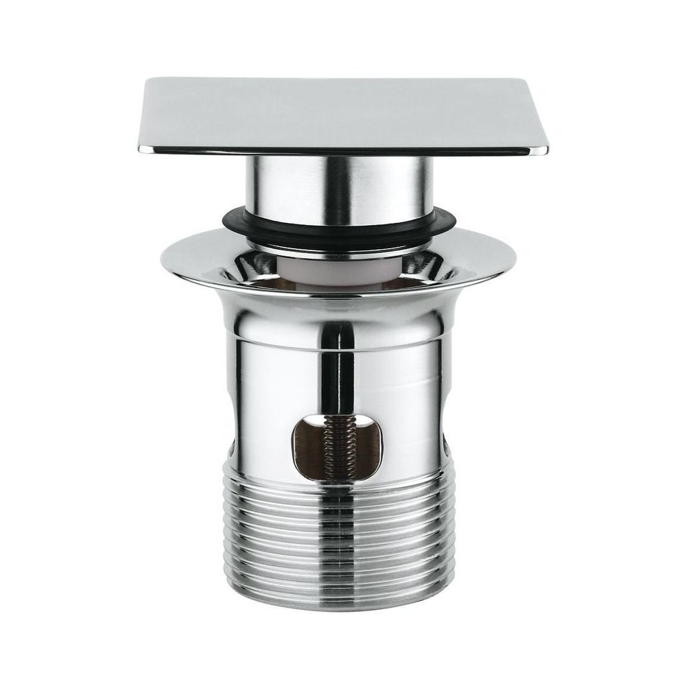 Bouchon de vidange Grohe avec cloche pour lavabo avec trop-plein pour garniture de vidange standard 1 1/4", chromé, 40565000