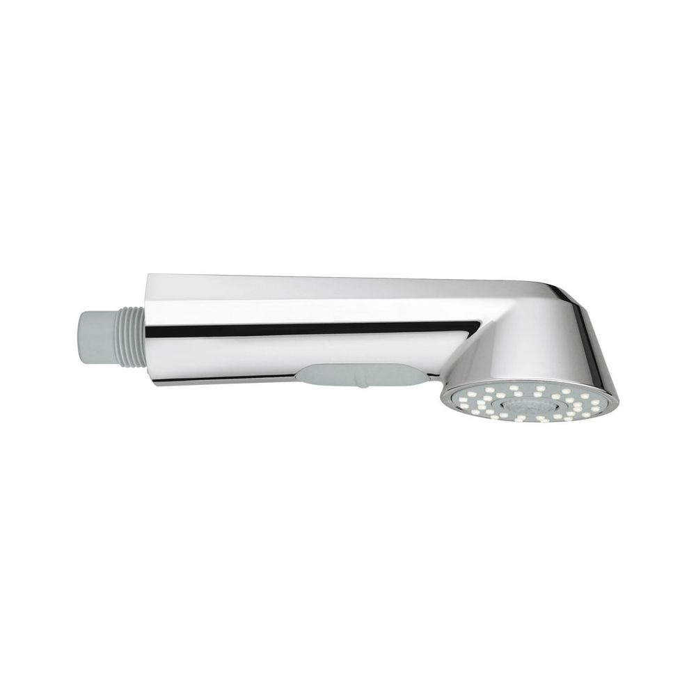 Pommeau de douche Grohe, 2 modes de jet, avec unité de commutation, laiton/plastique, chromé, 46769000