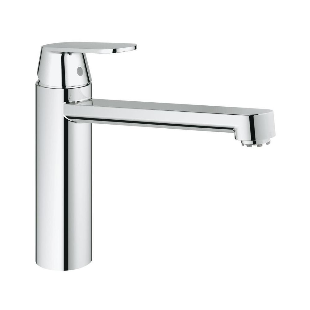 Mitigeur monocommande pour lavabo Eurosmart Cosmopolitan GROHE, montage à 1 trou, bec de hauteur moyenne, basse pression, chromé, 30194000