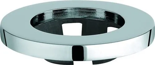 Plaque de base Grohe pour robinets de lavabo/bidet à trou unique, chromé, 48165000