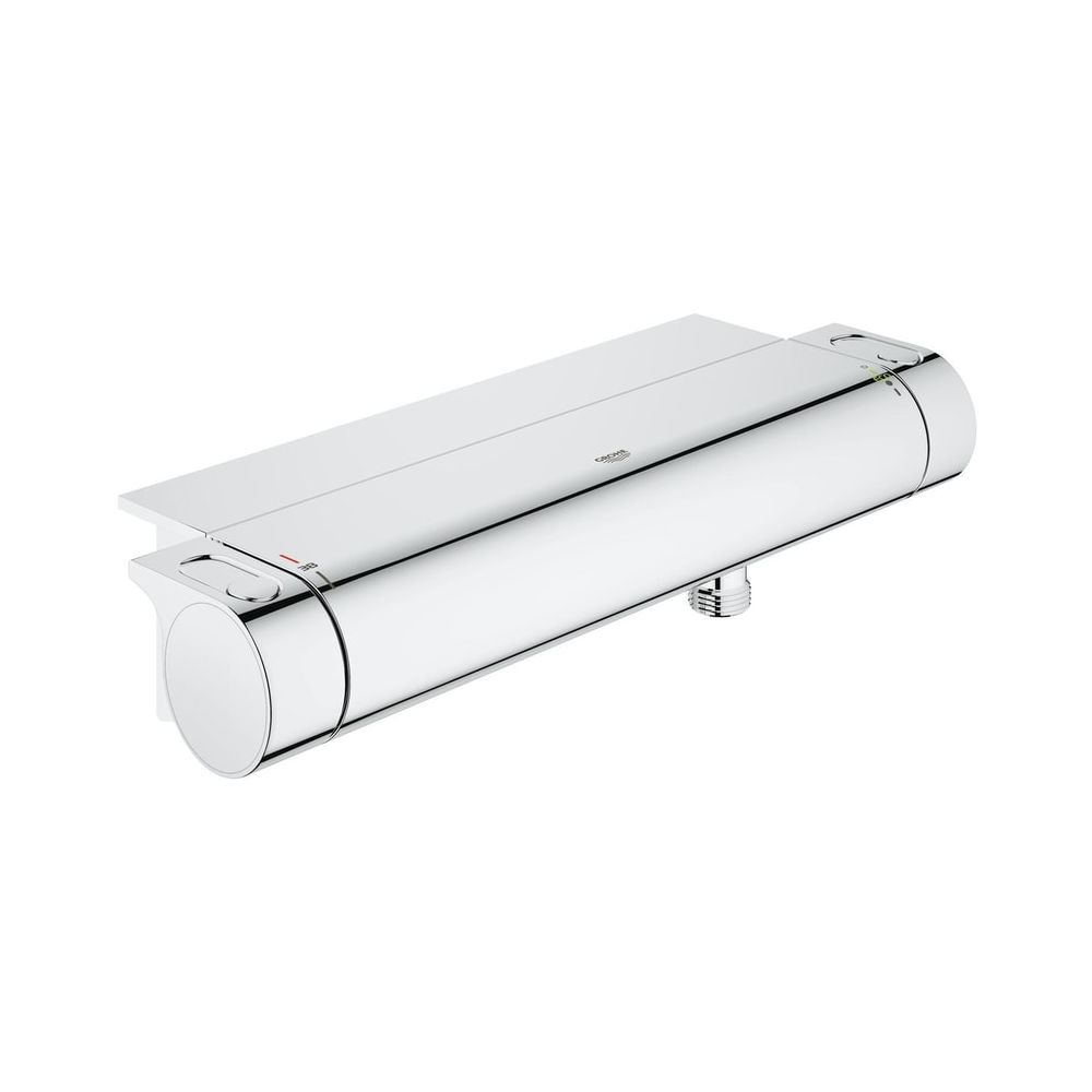 Mitigeur thermostatique Grohe Grohtherm 2000 avec porte-serviettes, montage mural, chromé, 34469001