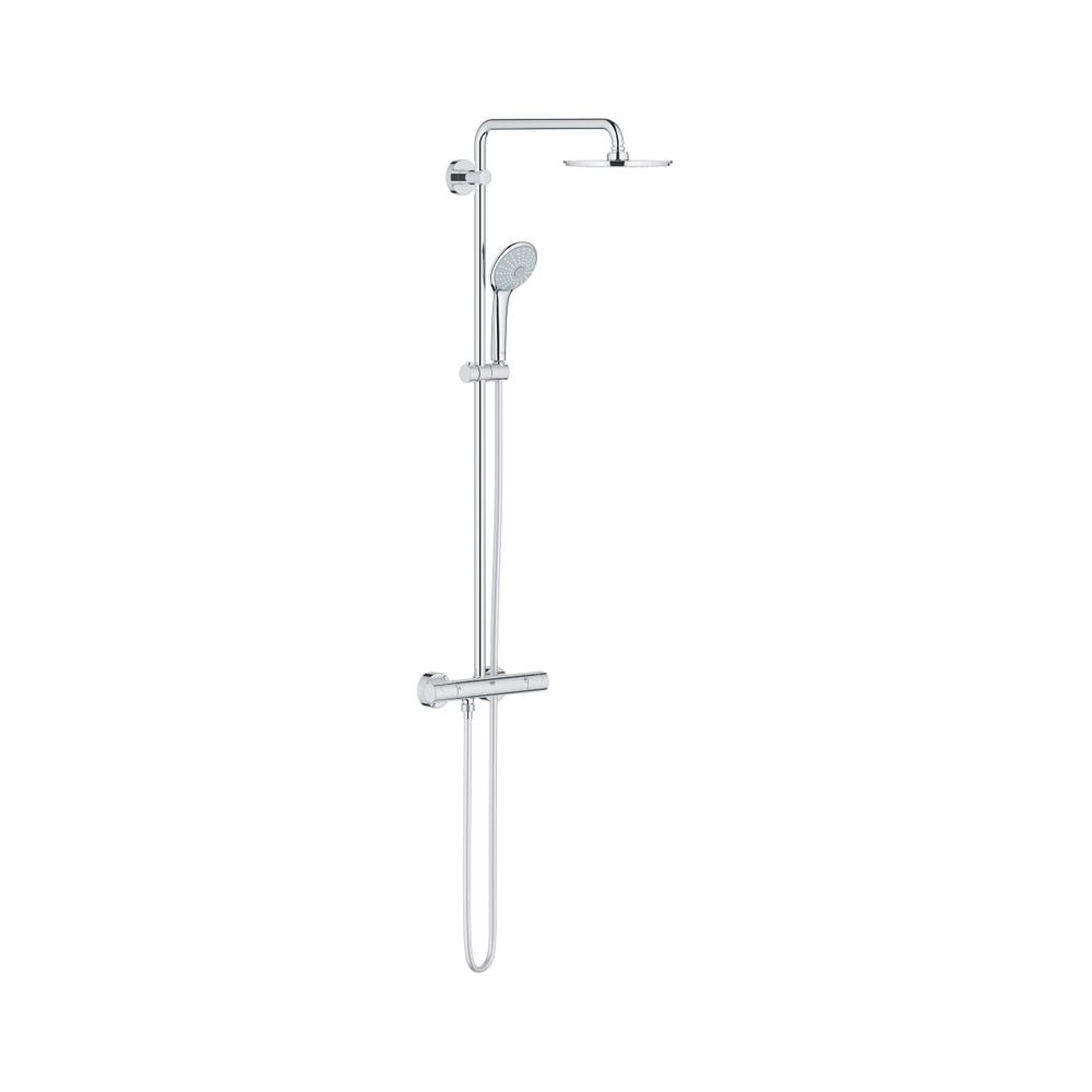 Système de douche Grohe Euphoria 210 – Chromé, avec mitigeur thermostatique