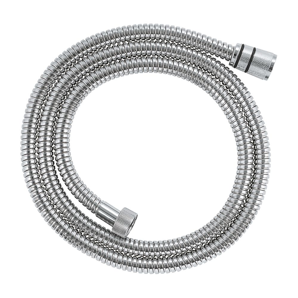 Grohe Schlauchbrause Rotaflex Metal Long-Life TwistStop 150 cm, Exécution renforcée, Chromé