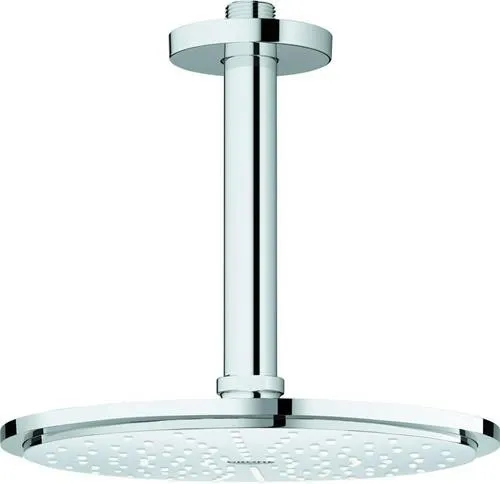 Grohe Rainshower Cosmopolitan 210 Set pommeau de douche encastré, sortie plafond 142 mm, 8,5 l/min, chromé, 26063000
