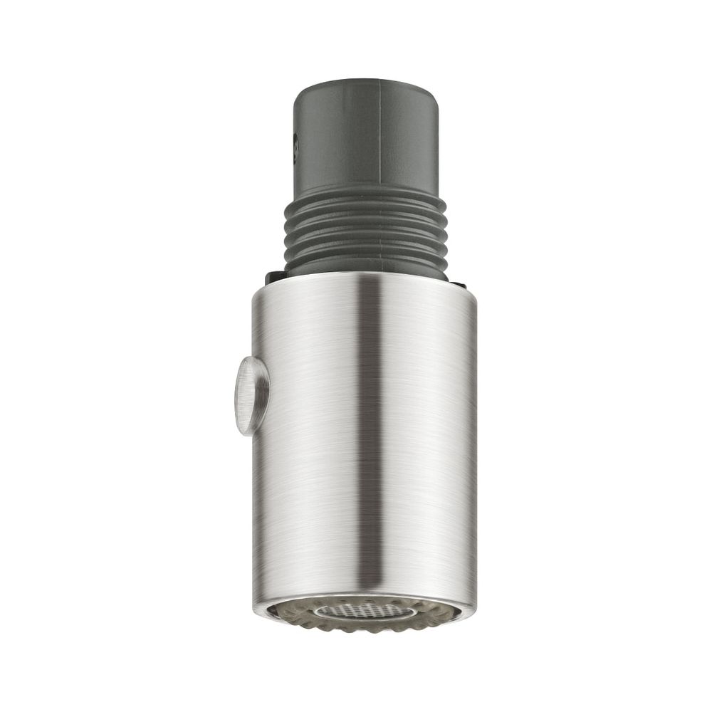 Pommeau de douche Grohe, changement de jet Mousseur/SpeedClean, Supersteel, 46857DC0