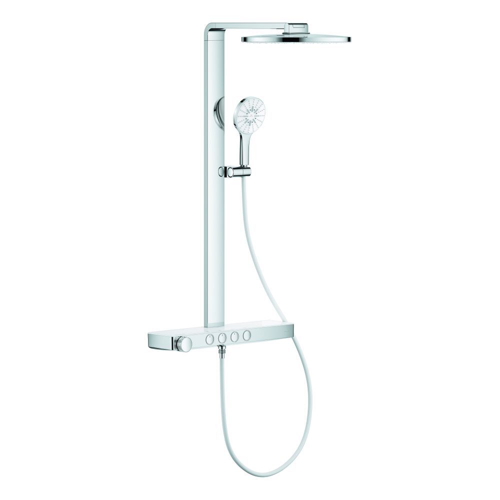 Grohe Rainshower Aqua Pure 100964 Système de douche mural avec mitigeur SmartControl et pommeau de tête D 360 mm, chromé