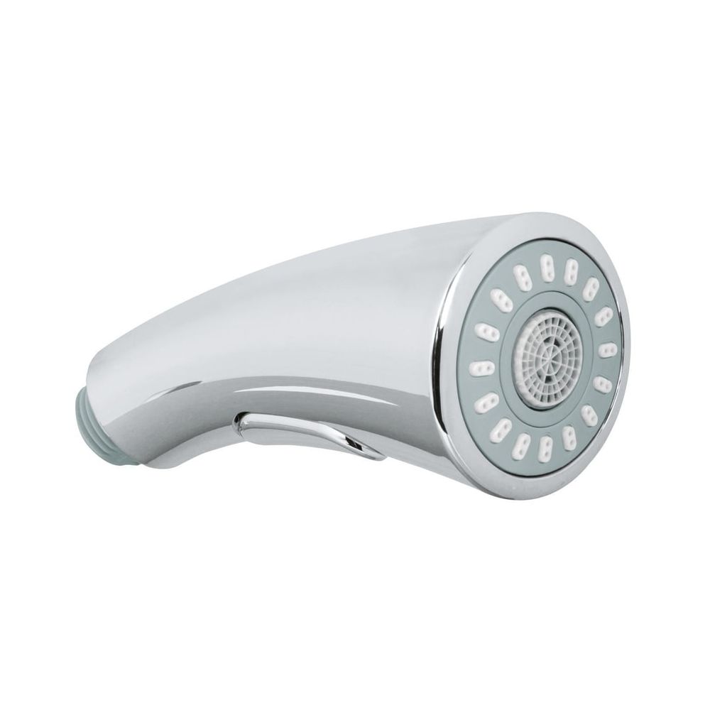Pommeau de douche Grohe avec changement facile entre jet mousseur et SpeedClean, chromé/gris, 46875NC0