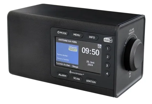 Radio DAB+ Soundmaster DAB900SW noir