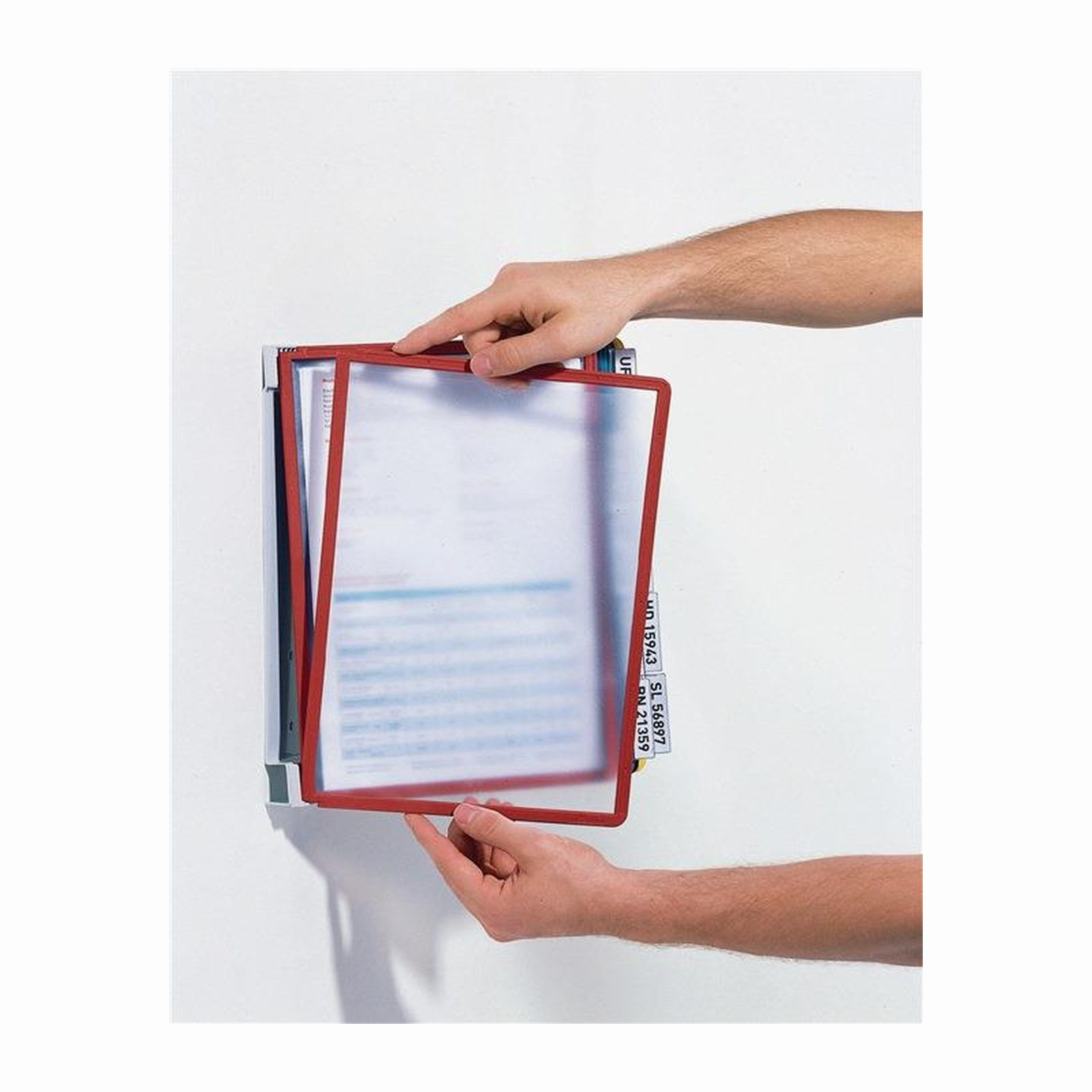 Support mural durable 20 panneaux de visualisation - 551200