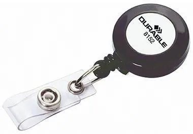 Porte-badge Durable 815258, anthracite, 80 cm, lot de 10