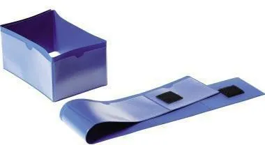 Banderole pour pied de palette Durable 172407 145x75 mm bleu foncé 50 pièces/boîte