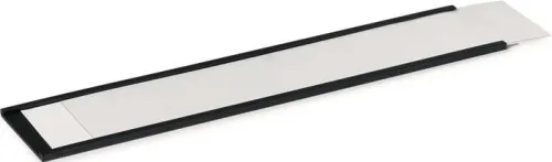 Support d'étiquettes Durable B.200mm H.40mm Ép.3,0mm profilé en C magnétique