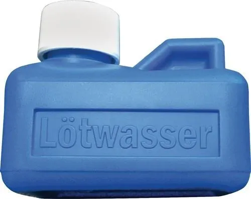 Récipient Felder bleu pour eau de soudure (125 ml)