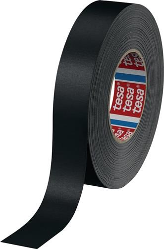Tesa ruban adhésif en tissu Tesaband Premium 4651 noir L.50 m L.30 mm - 04651-00506-00