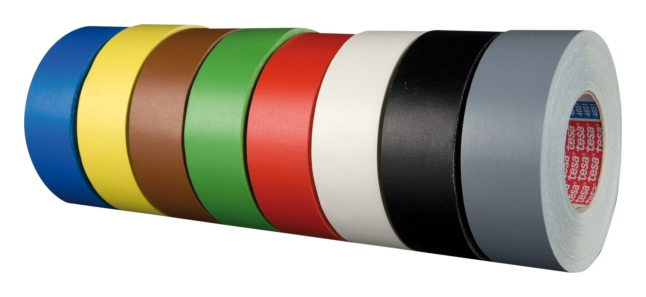 Tesa ruban adhésif en tissu 25 mm x 50 m blanc