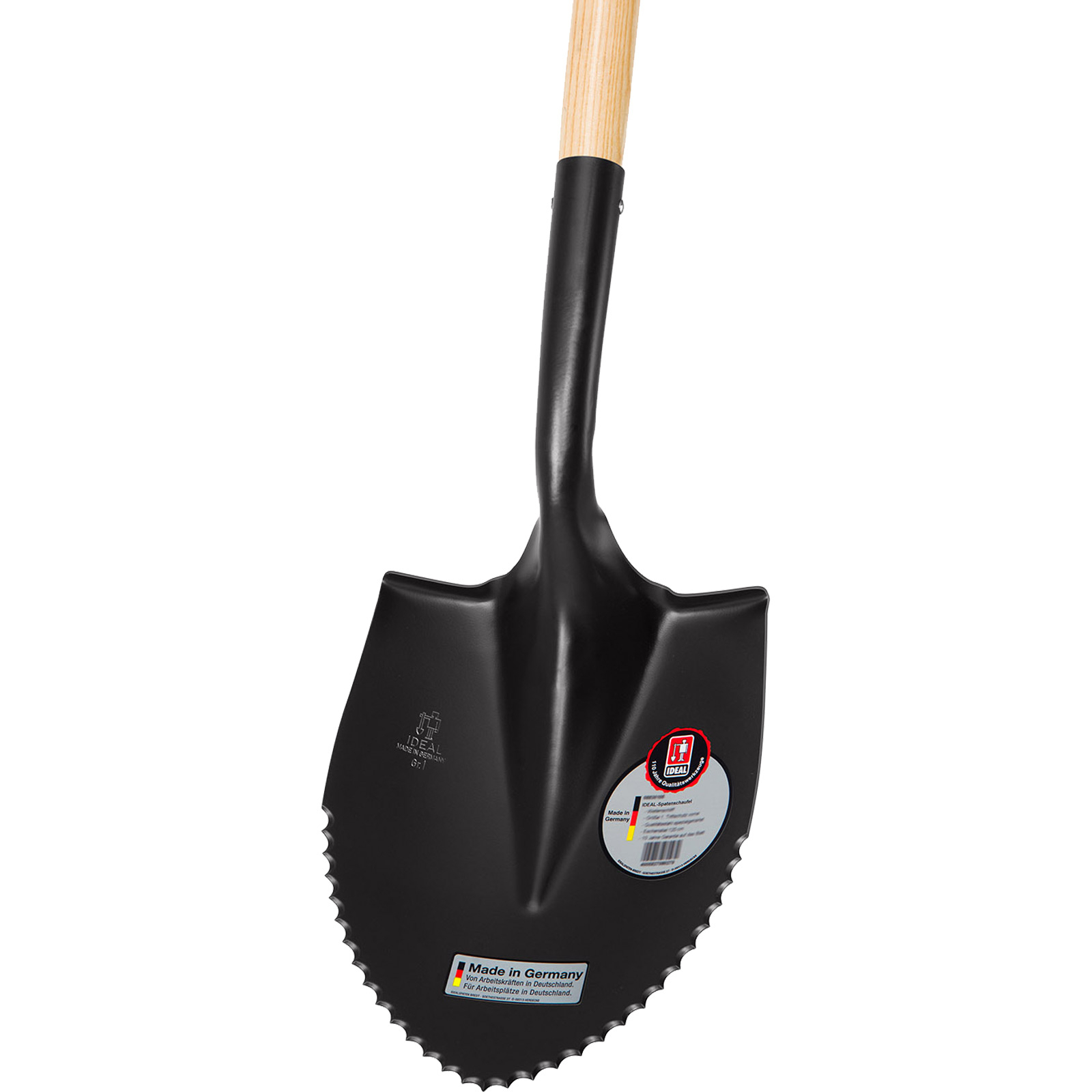 Pelle-bêche IDEAL 300 x 220 mm avec manche en frêne en T - 8830105