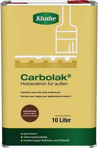Imprégnant Carbolak® Kluthe, brun naturel, 10 l - Bidon