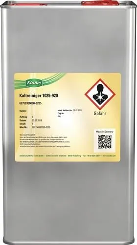 Dégraissant à froid Kluthe 5 l inodore bidon