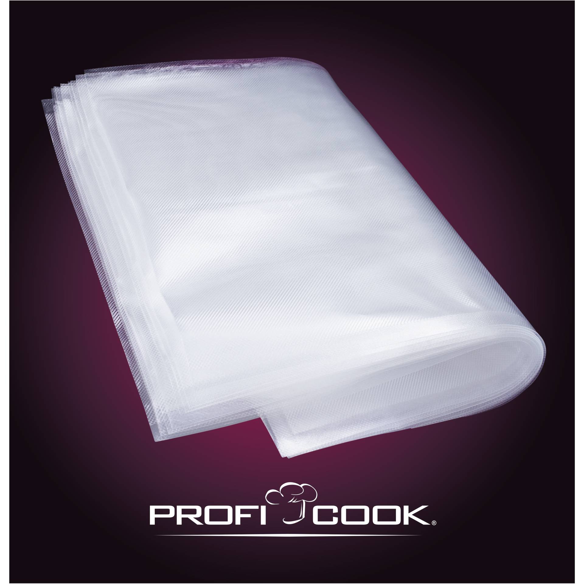 Sacs de conservation sous vide ProfiCook PC-VK 1015 (transparent, lot de 50)
