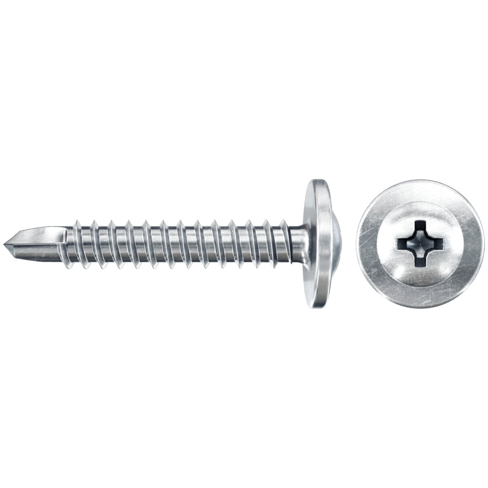 Vis de fixation profilée Fischer 4,2x13 FPS-FPB ZPF, tête fraisée PH, zinguée bleue — lot de 1000 pièces