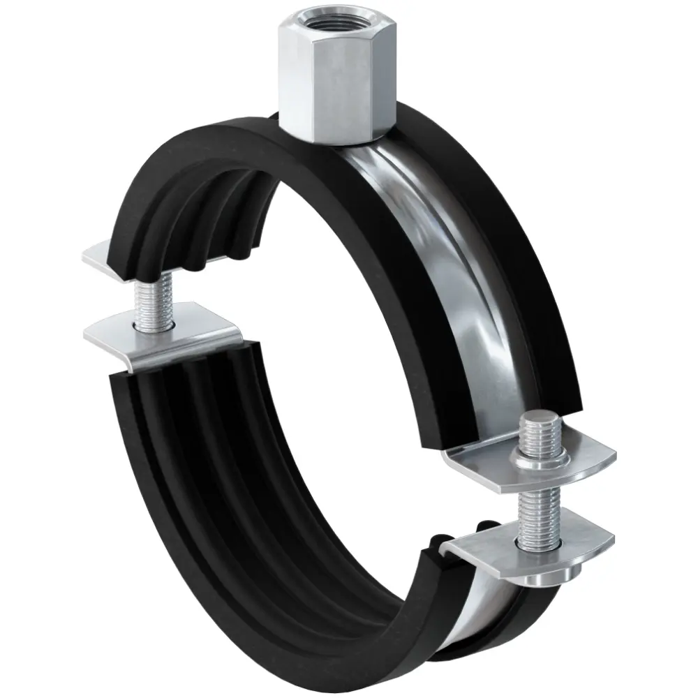 Collier de fixation pour tuyaux Fischer FRS 32-37 M8/M10