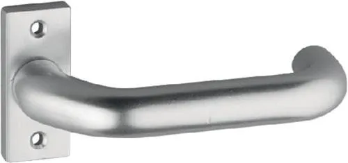 Pièce de verrouillage de porte profilée 2308/0000 - Aluminium F1 angulaire 8 mm coudé EDI