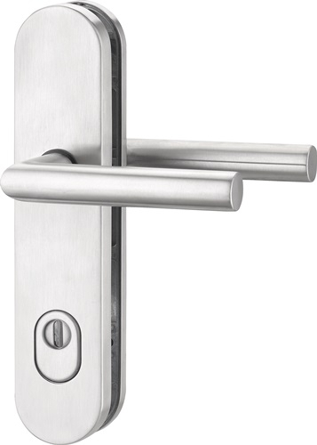 Garniture de porte edi Logo 8745/9203 VA EST 92 mm 65-75 mm - 8745/9203/00