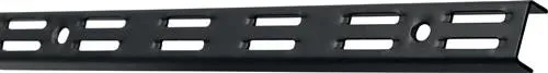 Alfer Element System Rail mural L.500mm noir mat STA perforation à deux rangées