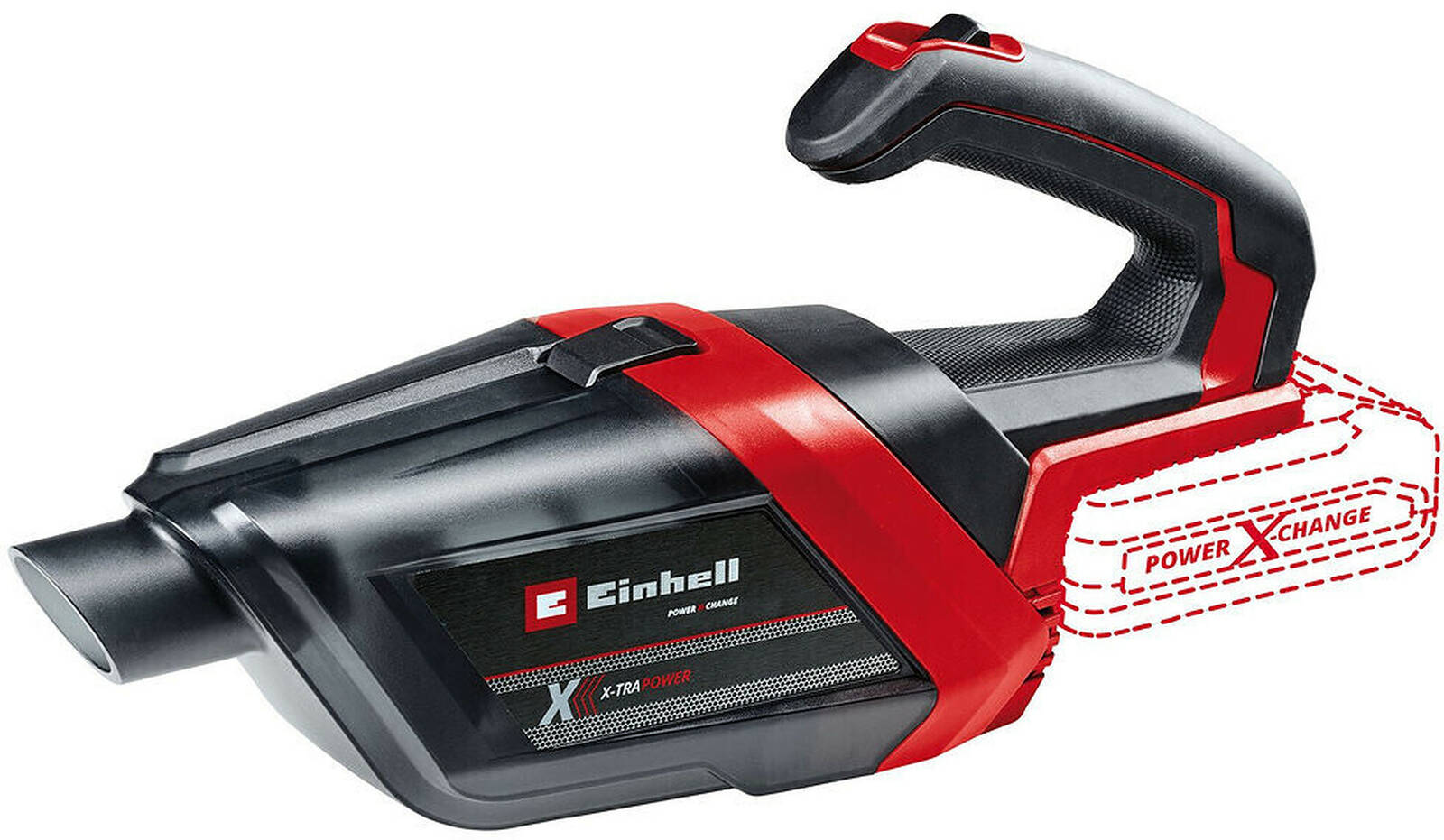 Aspirateur à main sans fil Einhell TE-HV 18/06 Li (sans batterie ni chargeur)