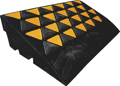 Rampe de bordure Admiral Admi Ramp L600xL300xH100mm, caoutchouc noir - 9550-10