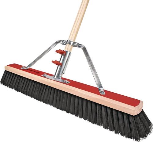 Balai de salle Bulldozer 2 zones mélange de poils L.600mm PEGGY PERFECT