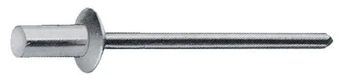 Rivet aveugle étanche CAP® GESIPA - Tige 4,8x12,5 mm Alu./STA - 500 pièces