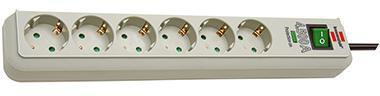 Multiprise Brennenstuhl Eco-Line 1159750015 6 prises grise