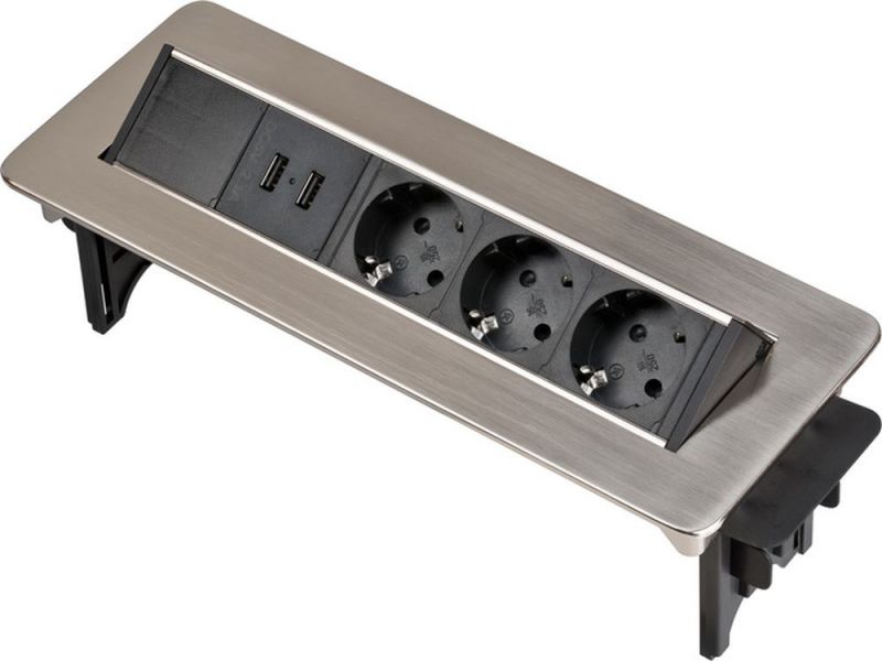 Multiprise de table Indesk Power 2 m brennenstuhl