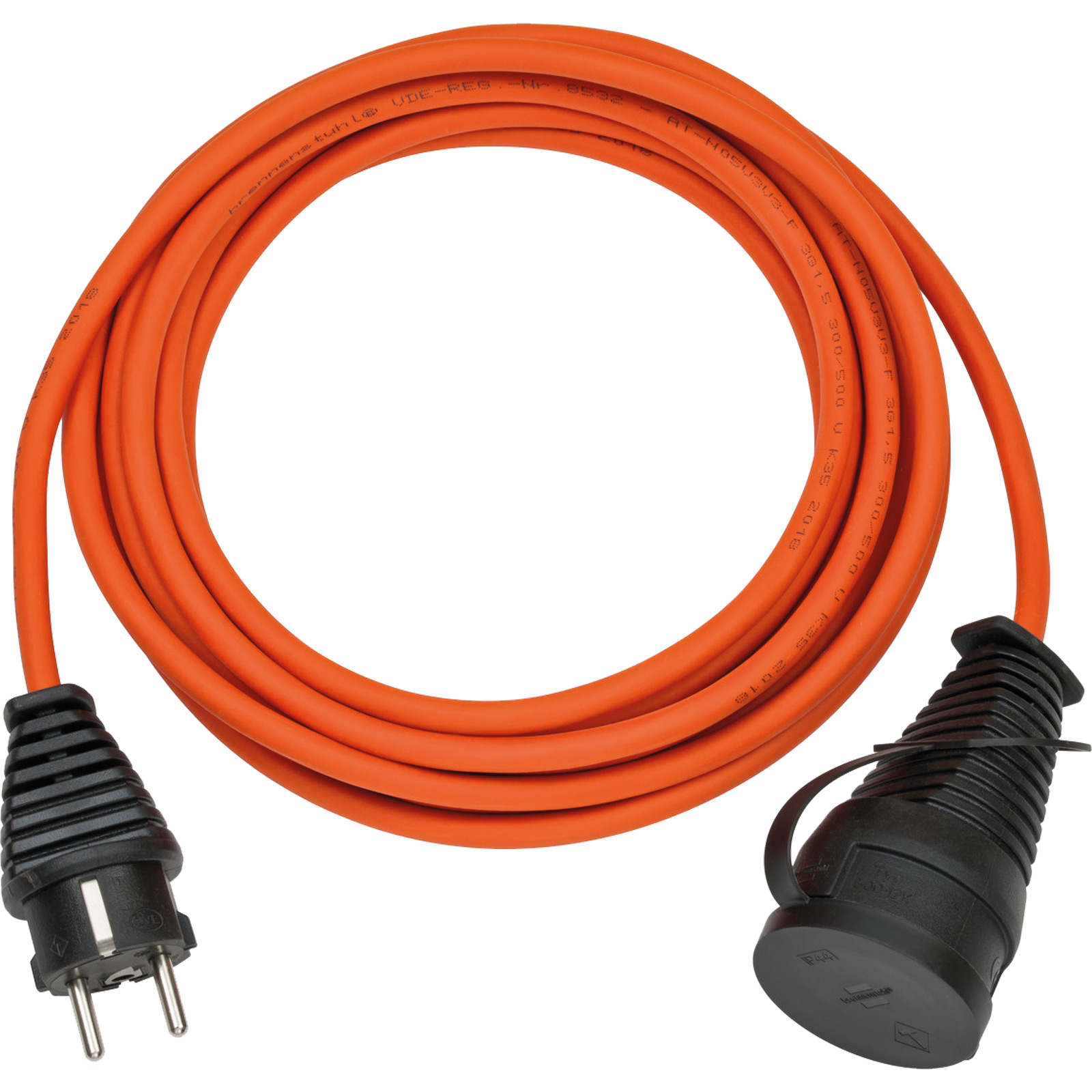 Câble prolongateur Brennenstuhl BREMAXX IP44 5 m AT-N05V3V3-F 3G1,5 orange - Réf. 1169960