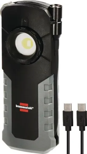 Brennenstuhl Lampe torche sur batterie HL 1000 ACW 3,7V 2,5Ah Li-Ion COB:1000 lm, Spot:380 lm