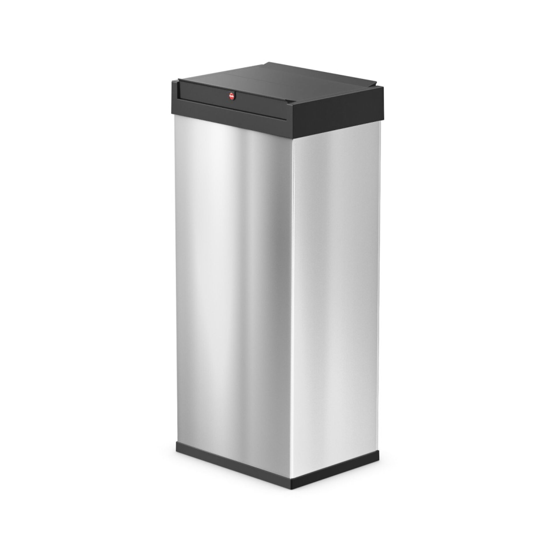Poubelle Hailo H763xL339xP260 mm - 52 litres - acier inoxydable