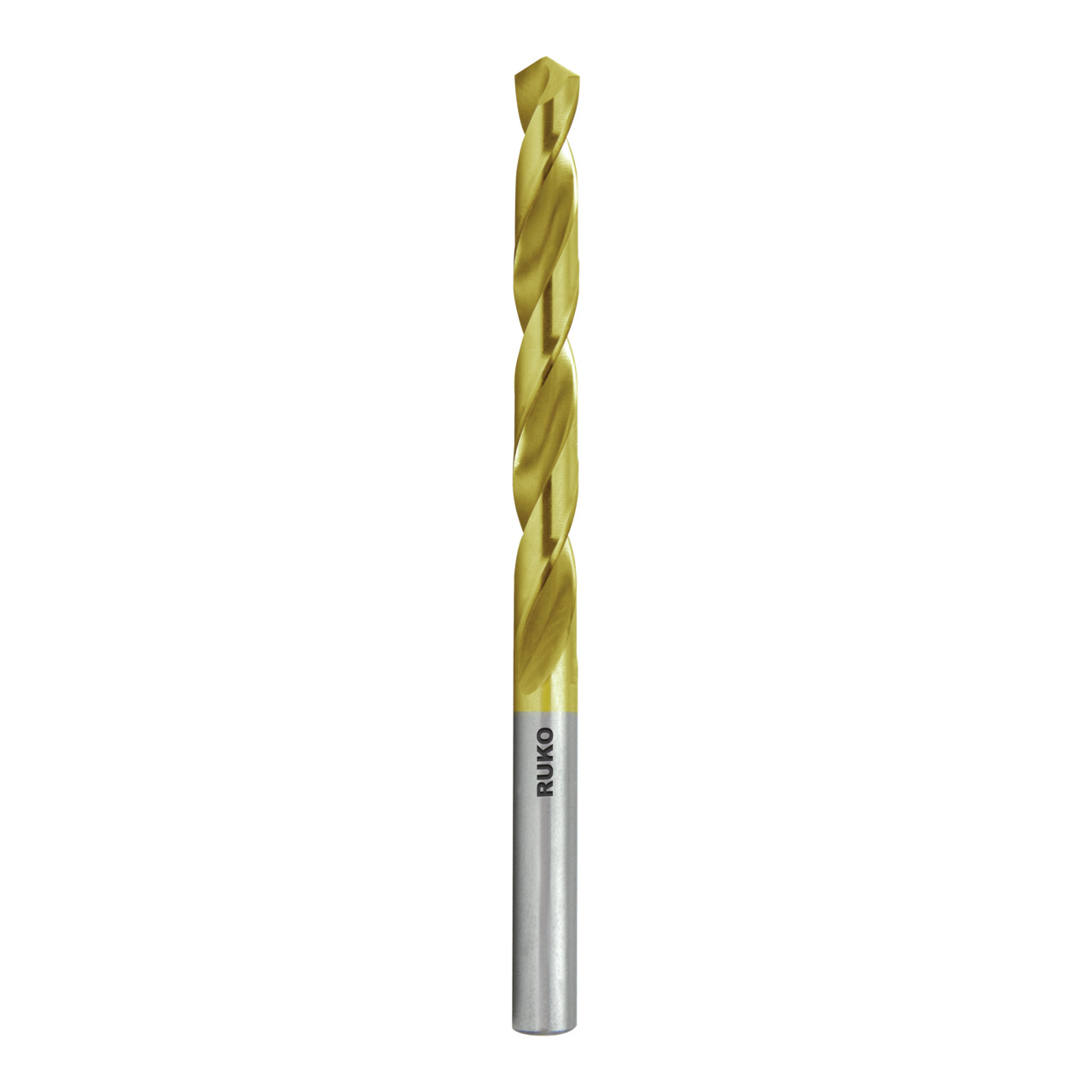 Mèche hélicoïdale RUKO DIN 338 type N en acier rapide HSS TiN aux dimensions en pouces