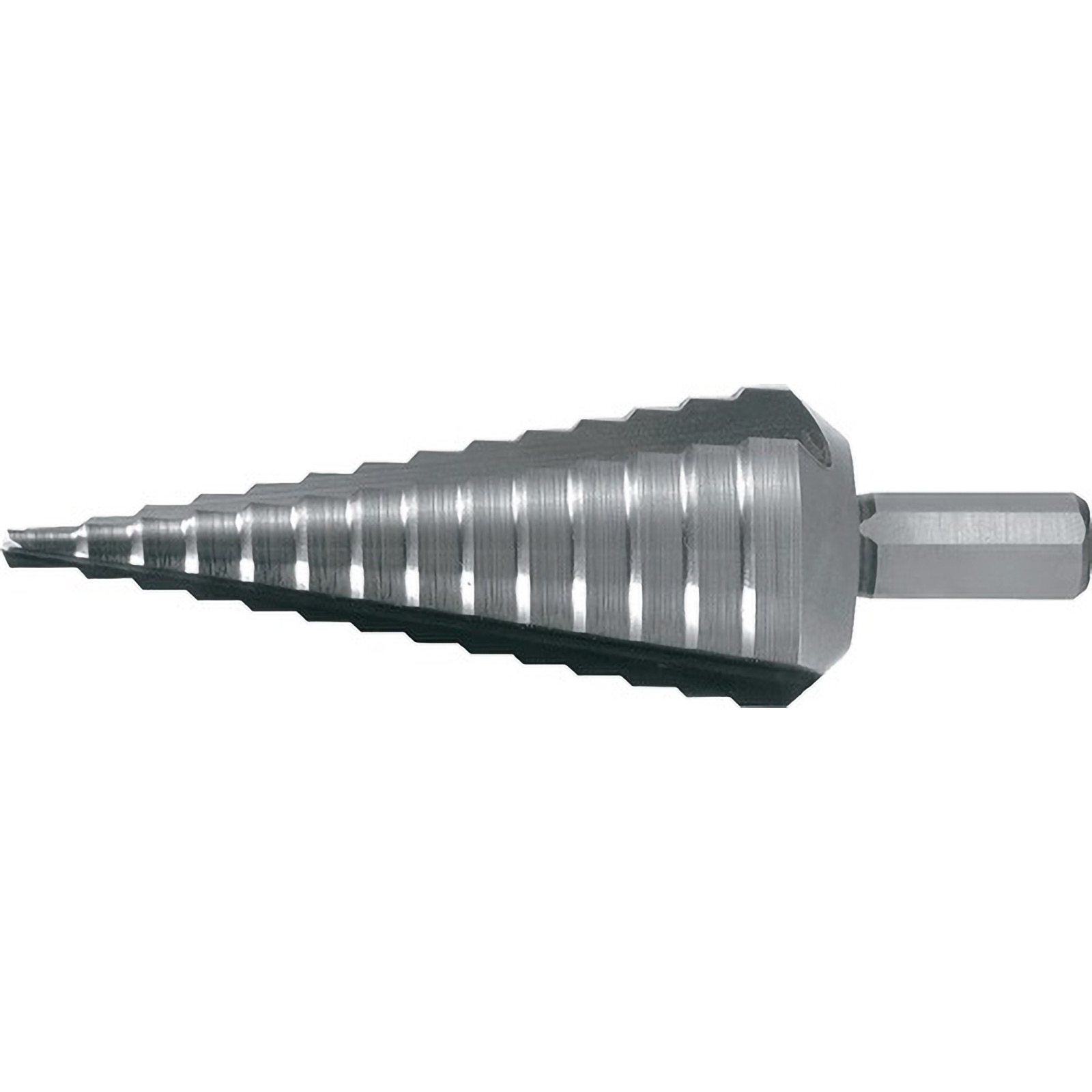 Mèche étagée RUKO HSS affûtée CBN 3 tranchants Ø 4 - 30 mm - 101352