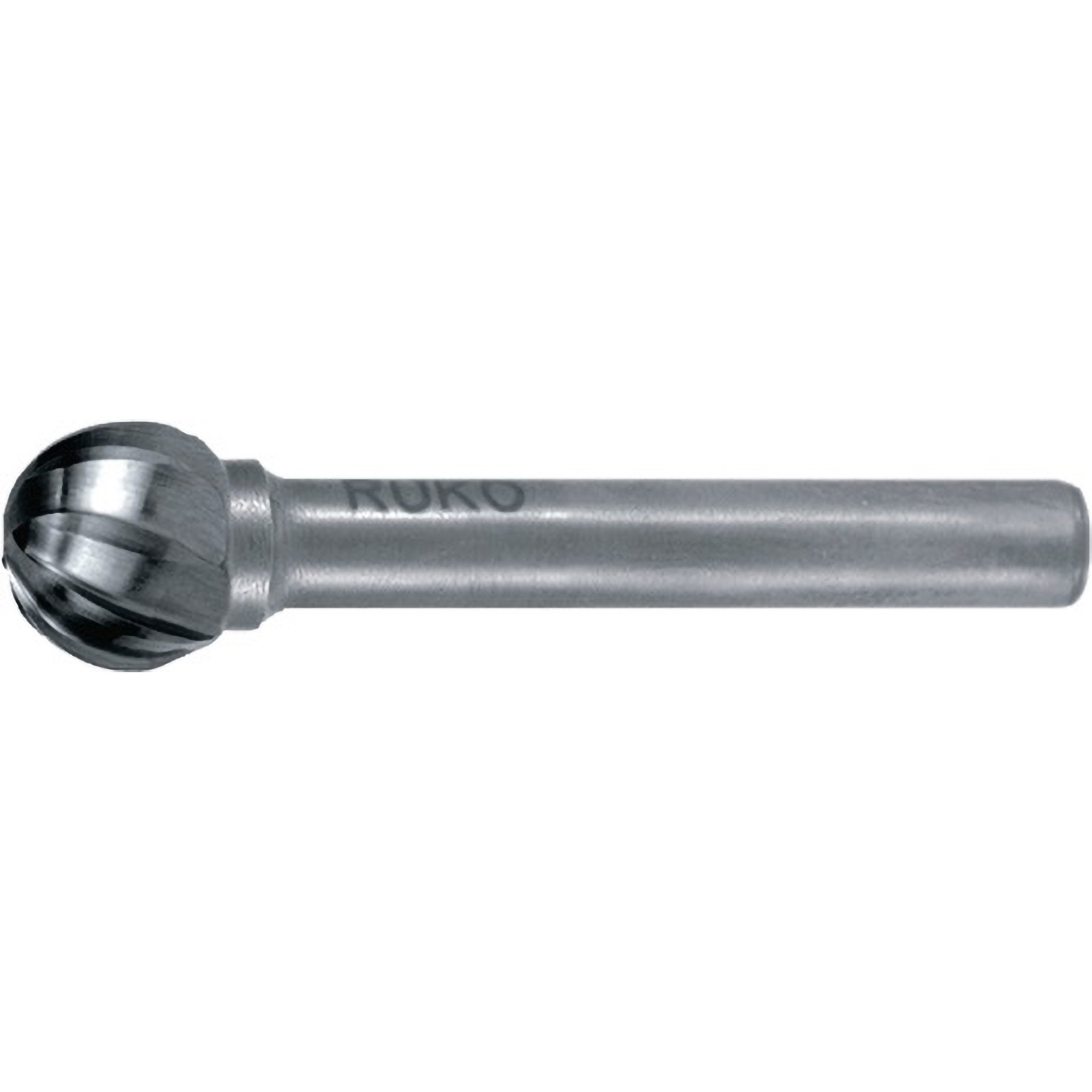 RUKO Fraise à carbure KUD Ø 6 mm Longueur de tête 5 mm Ø de queue 6 mm Dents pour Alu - 116041A