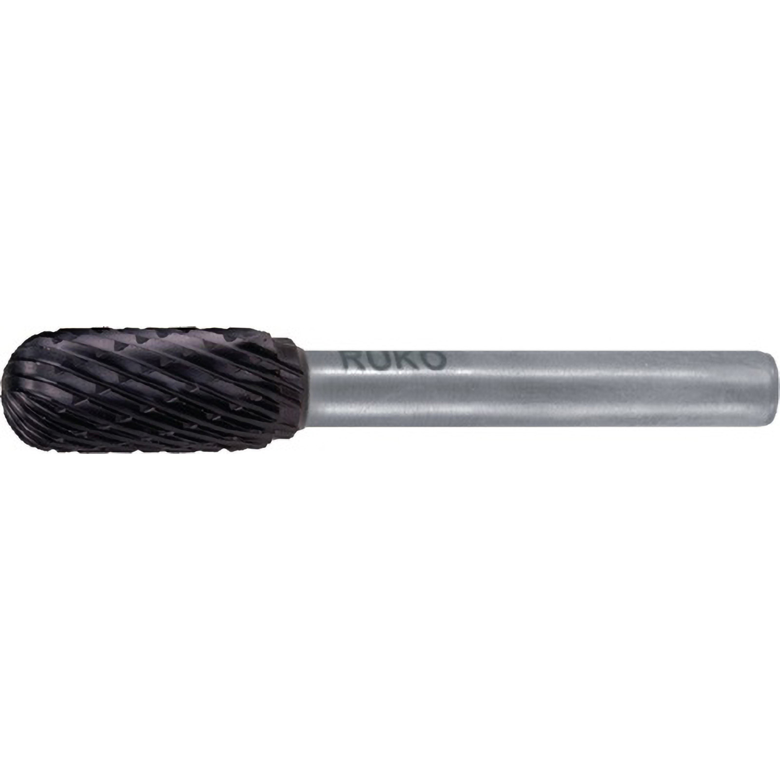 RUKO Fraise en carbure WRC Ø 6 mm Longueur de tête 18 mm Ø de tige 6 mm Denture TiCN KVZ 4 - 116020TC